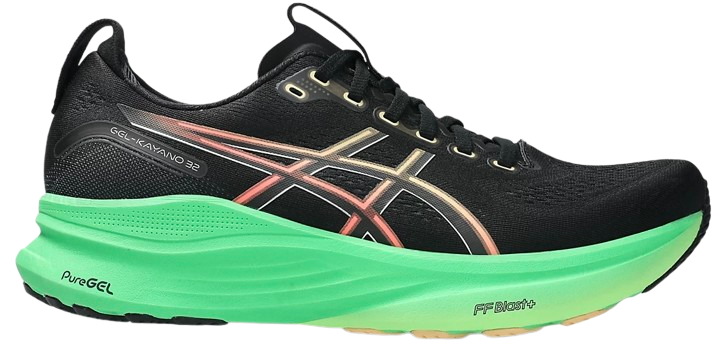 Gel-Kayano 32 « Black/Vital Green »