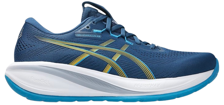 Gel-Cumulus 28 « Twilight Blue/Yamabuki »