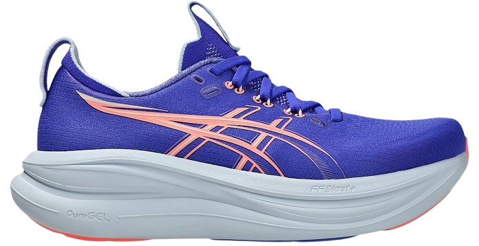 Gel-Nimbus 28 « Cobalt Burst/Sun Coral »