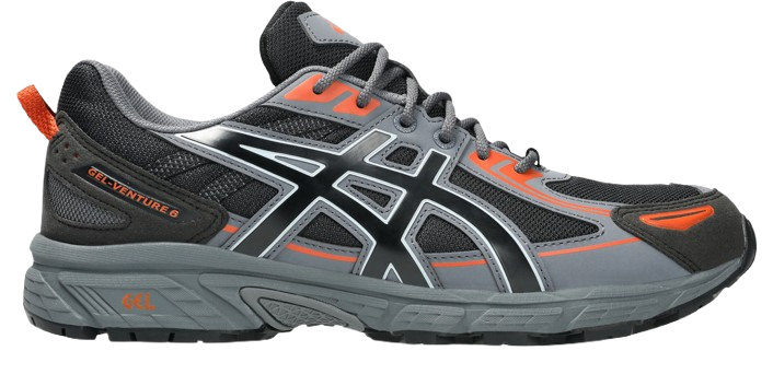 Gel-Venture 6 « Black/Orange Mantle »