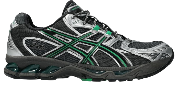 Gel-Nimbus 10.1 « Obsidian Grey/Green Basil »